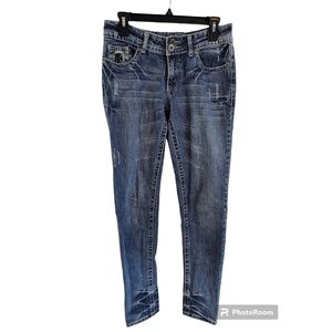 Premium Ten25 Size 10 Skinny Jeans Lace Trim